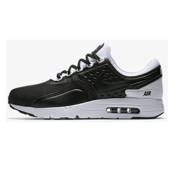 NIKE Air Max Zero Premium 'Black White' Running Shoes Size 13 - Picture 1 of 9